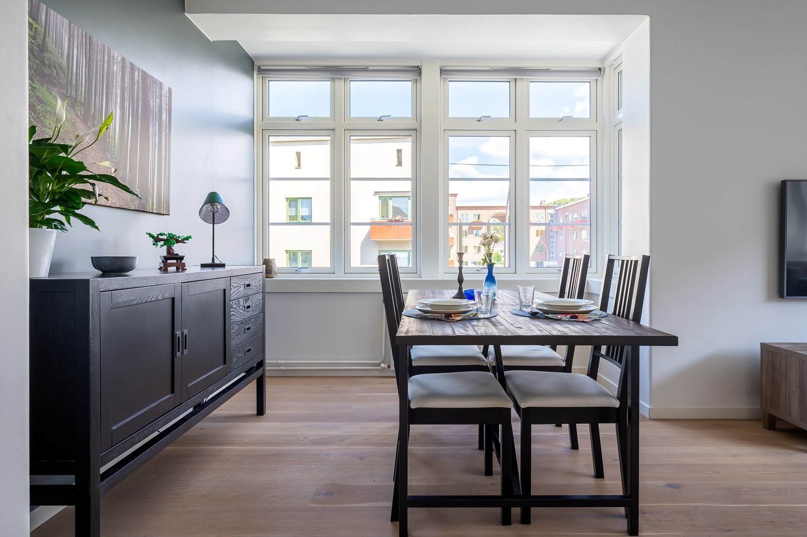 Vinduene ble skiftet i regi av borettslaget i 2015. Galleribilde