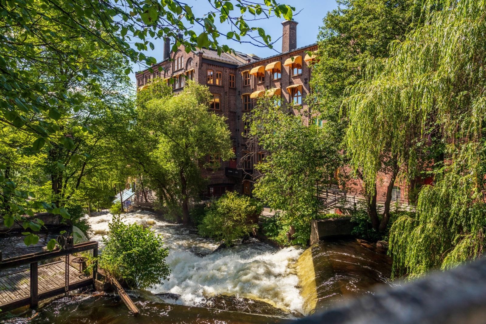 Kort vei til turomgivelser langs Akerselva. Galleribilde