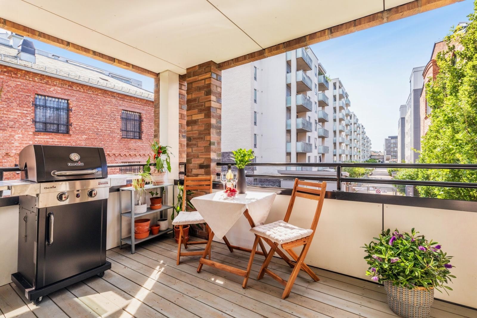 Gode solforhold på sommer halvåret. Galleribilde