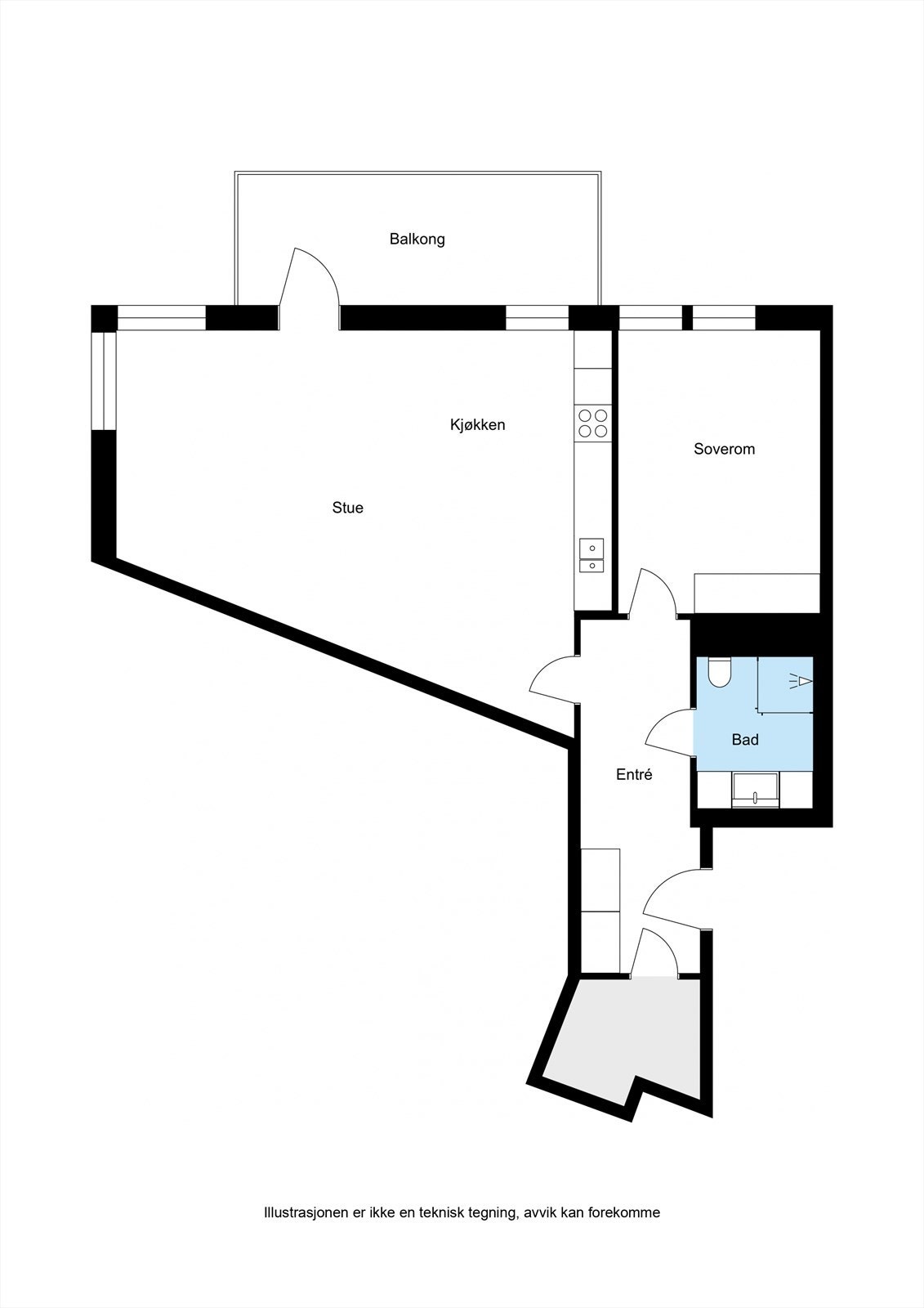 Plantegning. Galleribilde