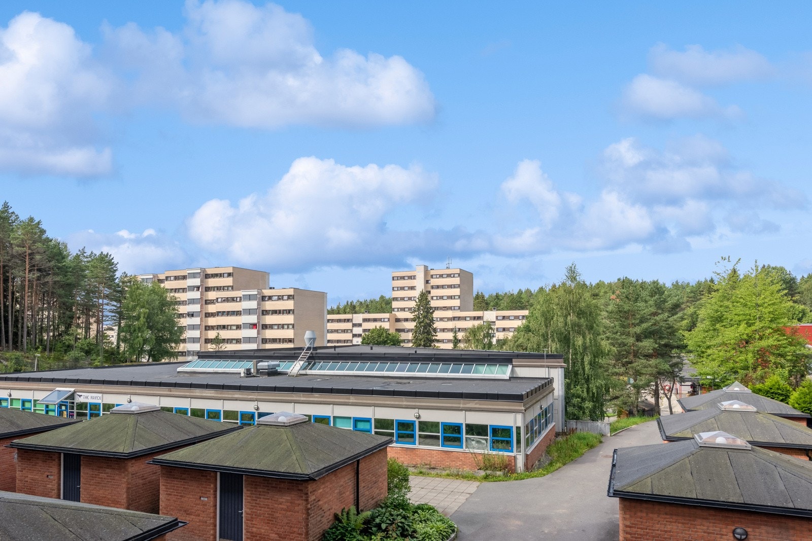 Utsikt fra balkongen. Galleribilde