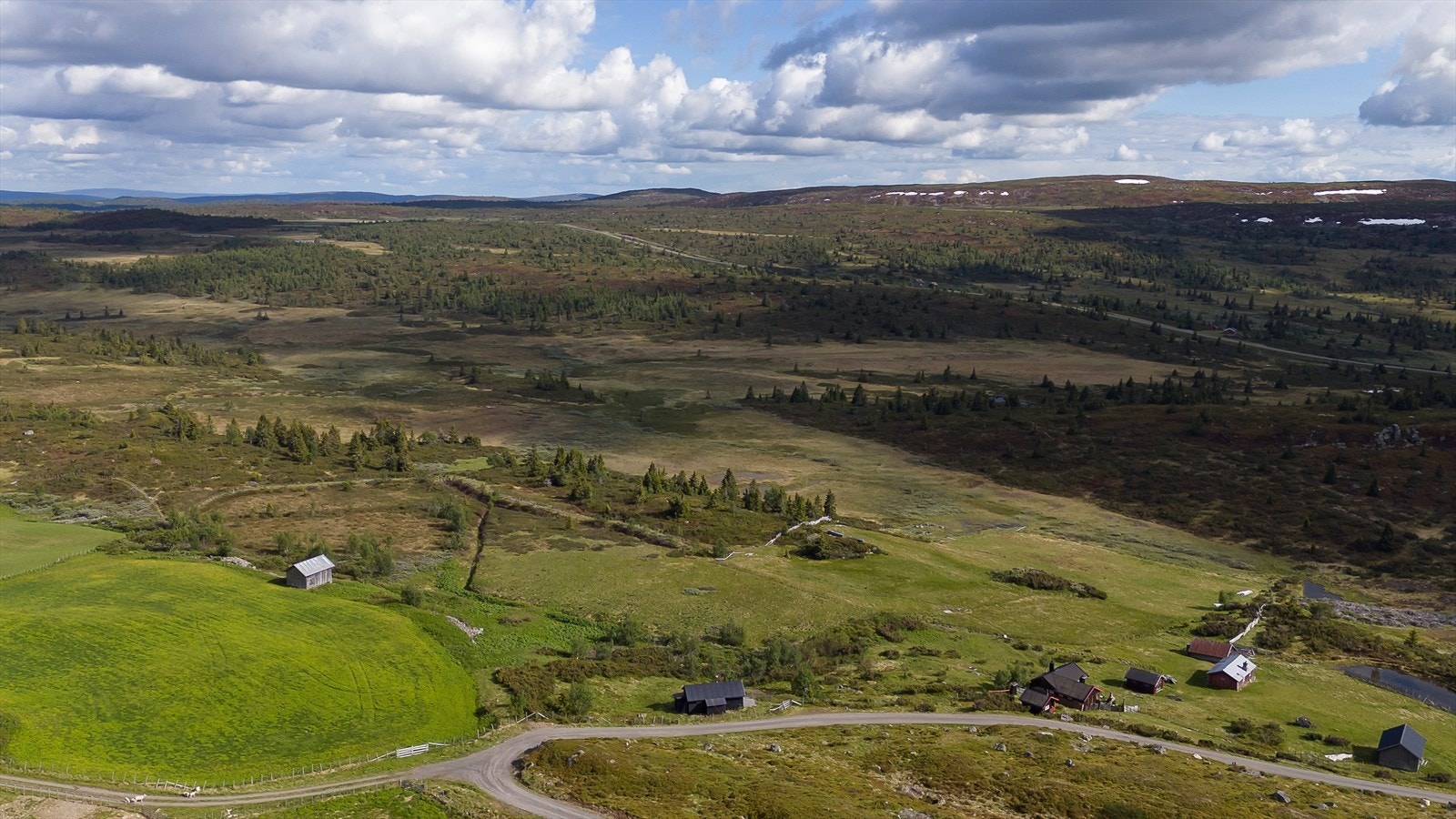 Oversiktsbilde over Sjøsætra. Galleribilde