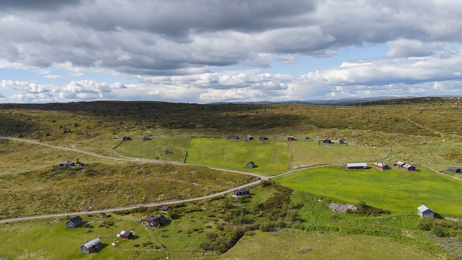 Oversiktsbilde over Sjøsætra. Galleribilde