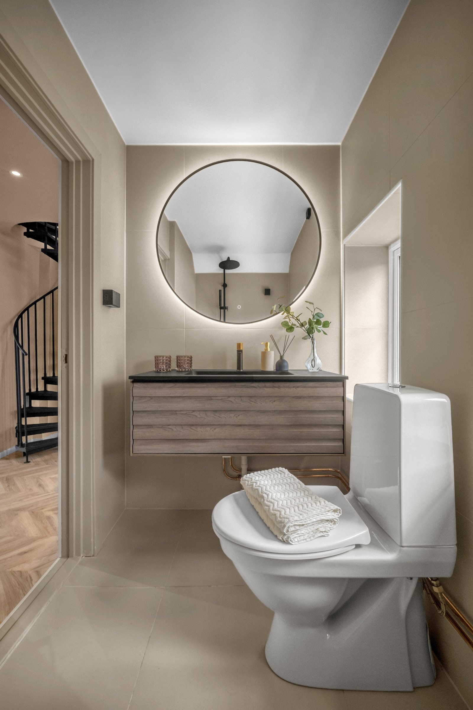 Badet har opplegg for vaskemaskin Galleribilde