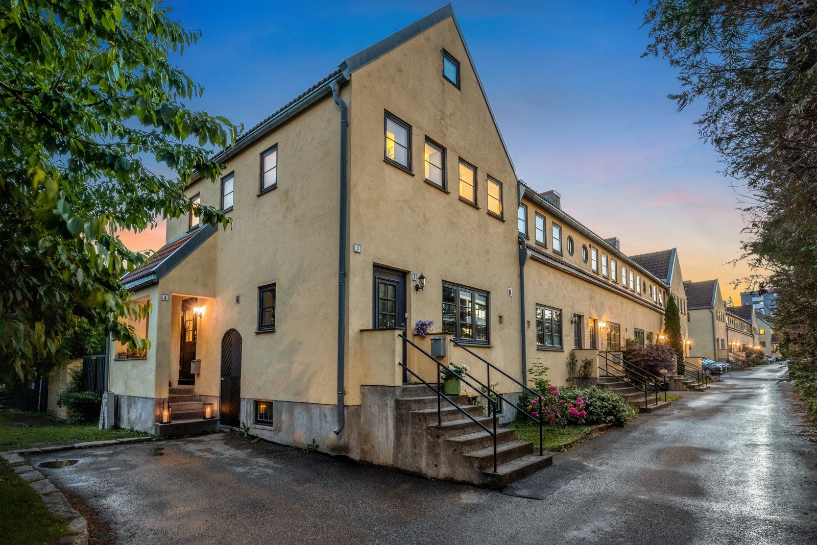 Leilighet beliggende i ærverdige Grønvold hageby som ble etablert i 1912 Galleribilde