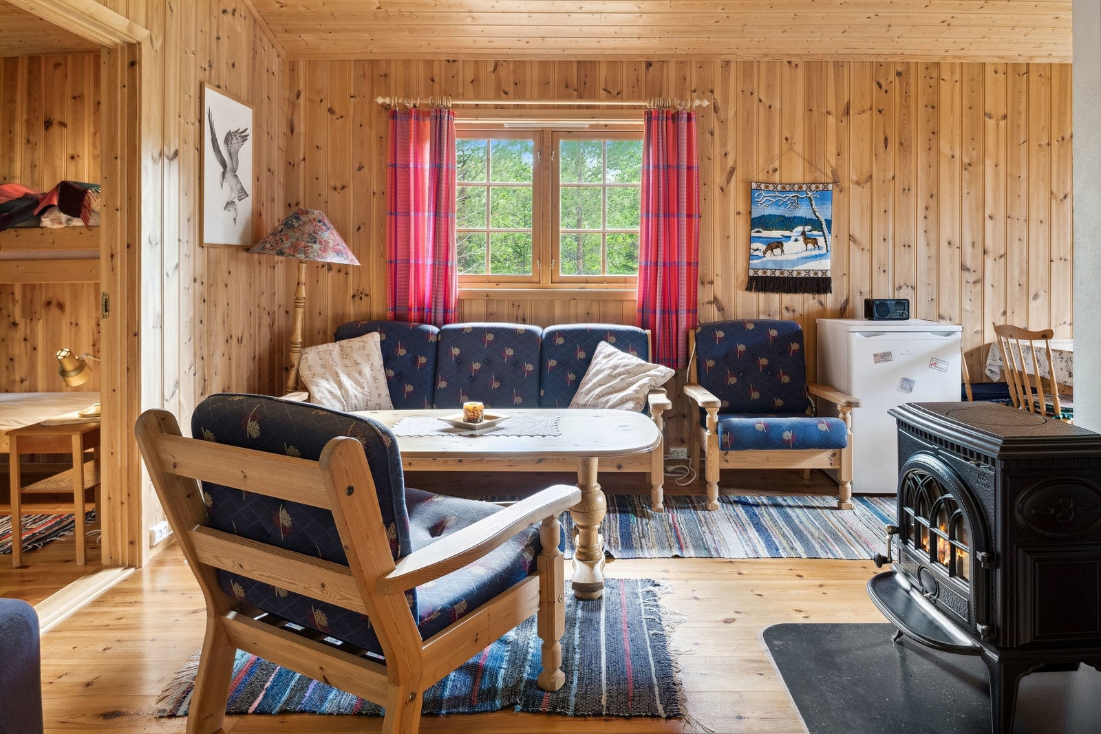 Her er det plass til flere sittegrupper. Galleribilde
