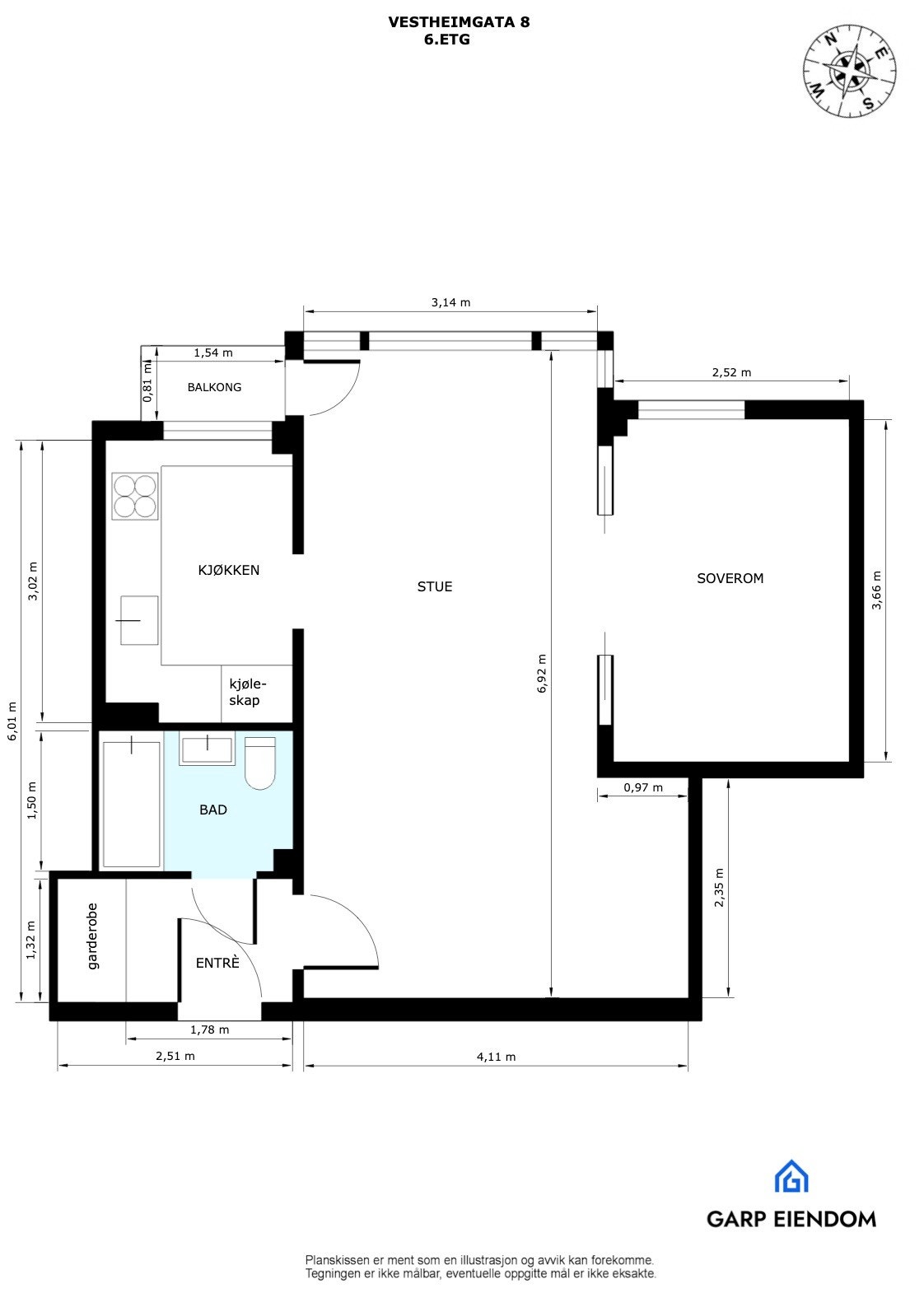 Plantegning. Galleribilde