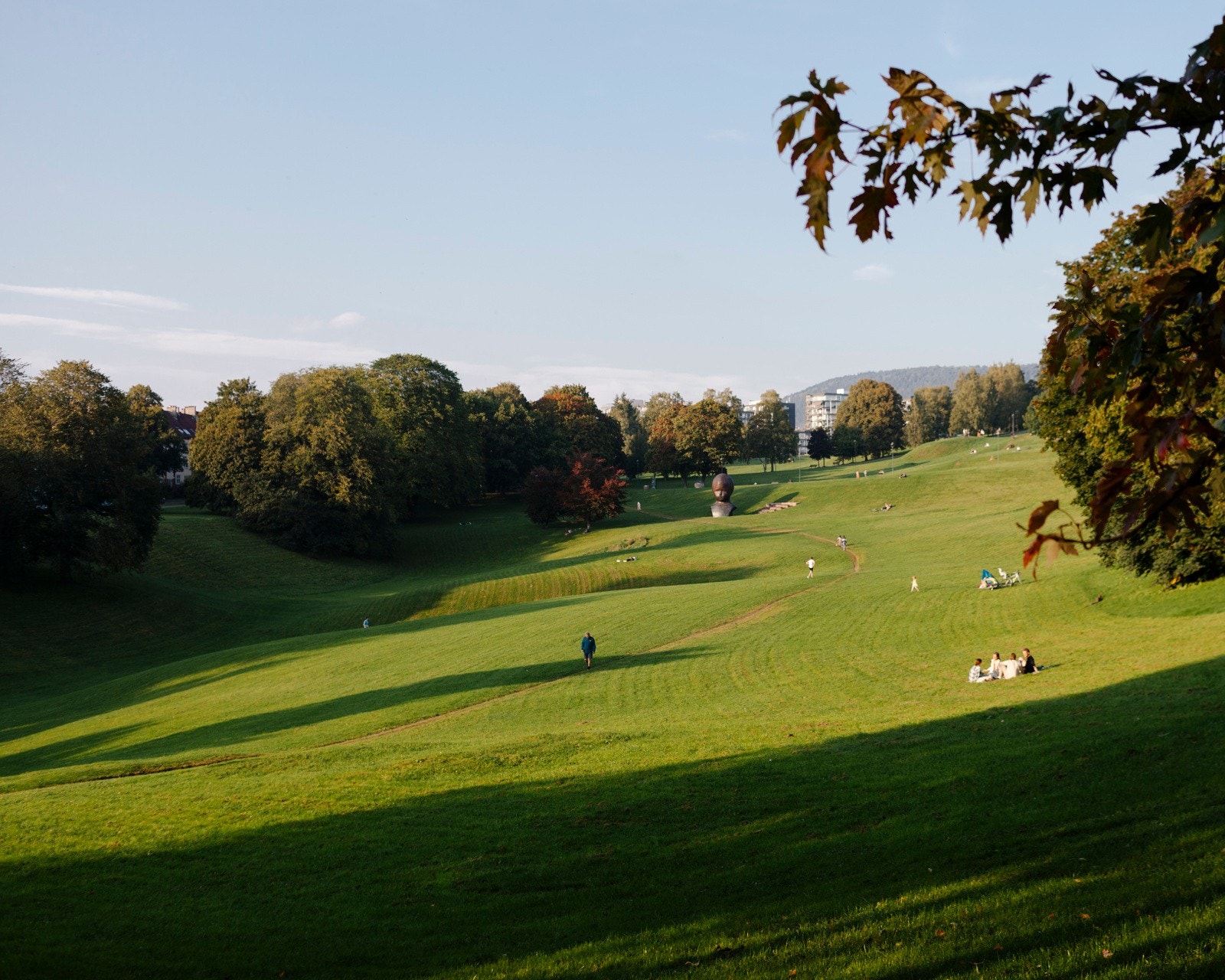 Torshovdalen er en fantastisk park rett i nærheten. Galleribilde