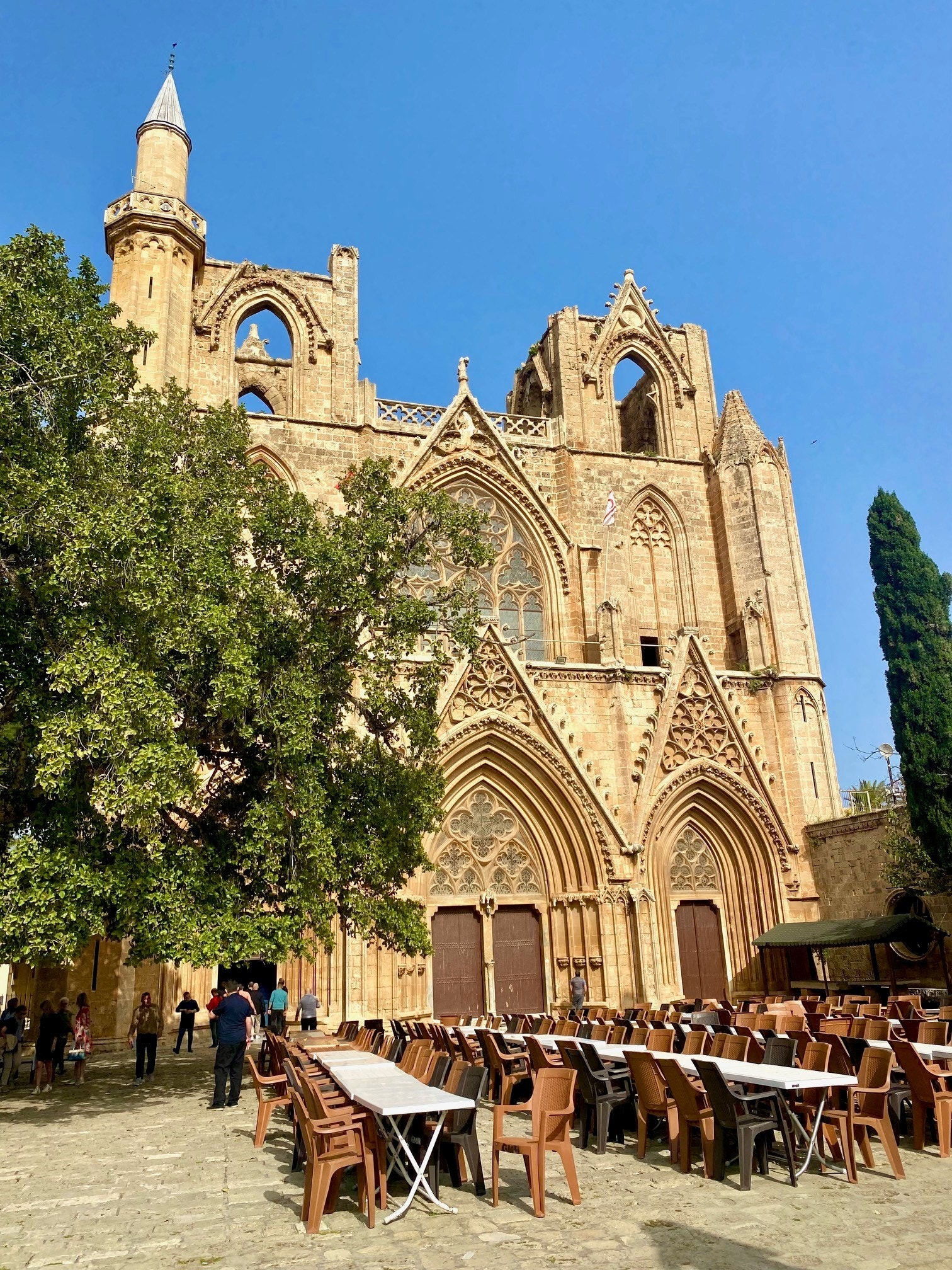 Katedralen / moskeen i Famagusta Galleribilde