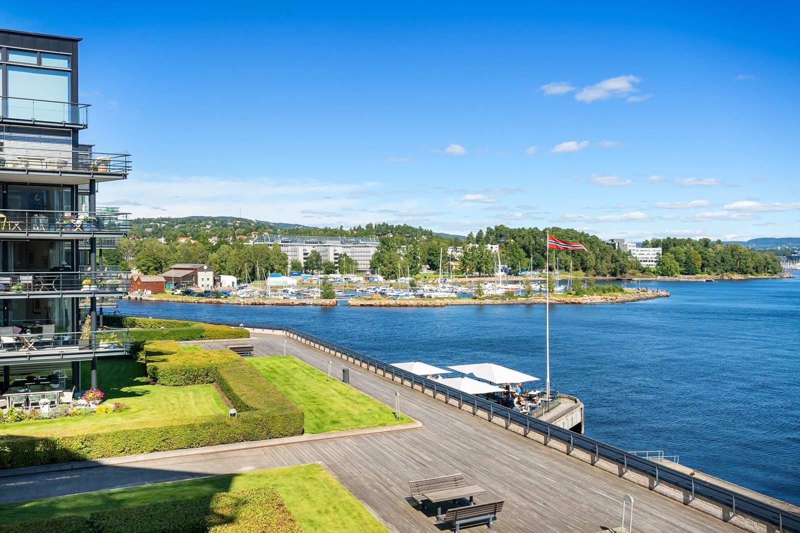 Utsikt til Sollerud/Bestumkilen Galleribilde