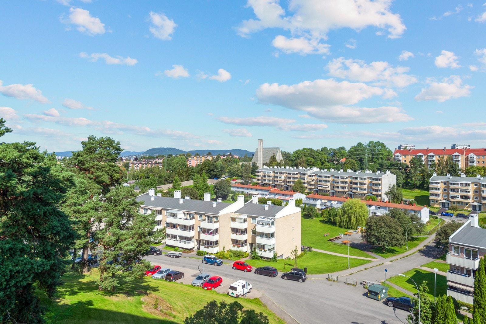 Utsikten fra kjøkkenet er også luftig og fin. Galleribilde