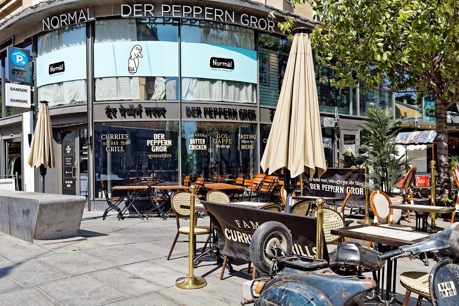 Leiligheten ligger et par hundre meter fra Bogstadveien med et rikt utvalg av forretninger og servicetilbud. Her finner du alt fra de store motehusene til de mindre nisjeforretningene. Galleribilde