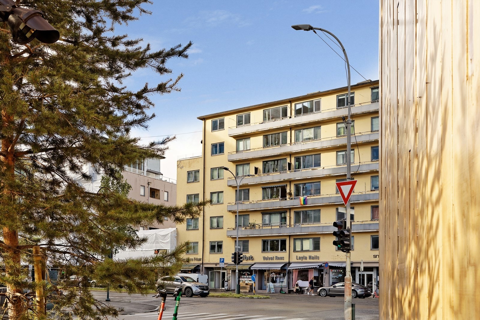 Fasade - Sameiet vil gjennomføre et større fasaderehabiliteringsprosjekt. Det foreligger ikke endelig vedtak p.t. Galleribilde