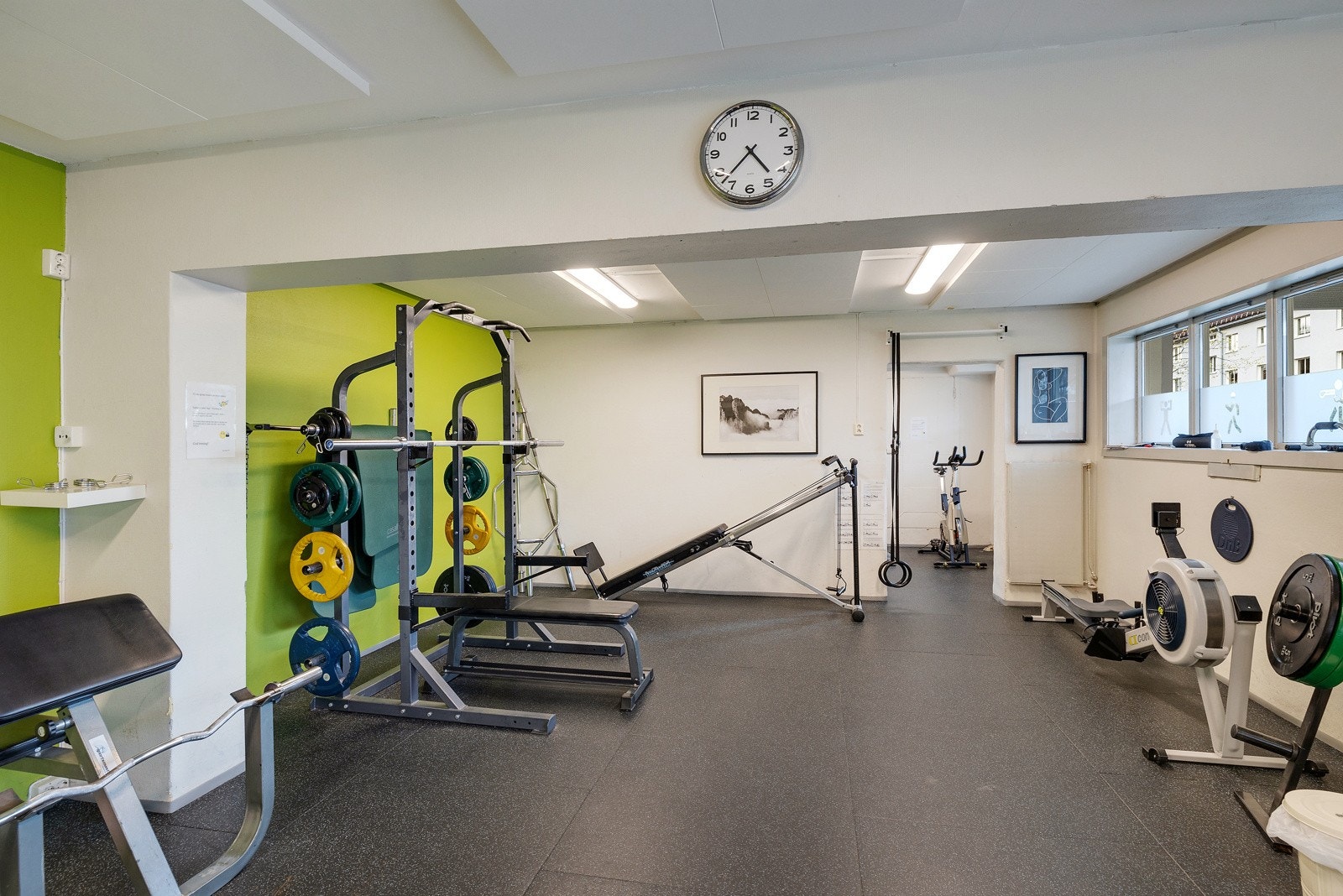 Felles treningsrom. Galleribilde
