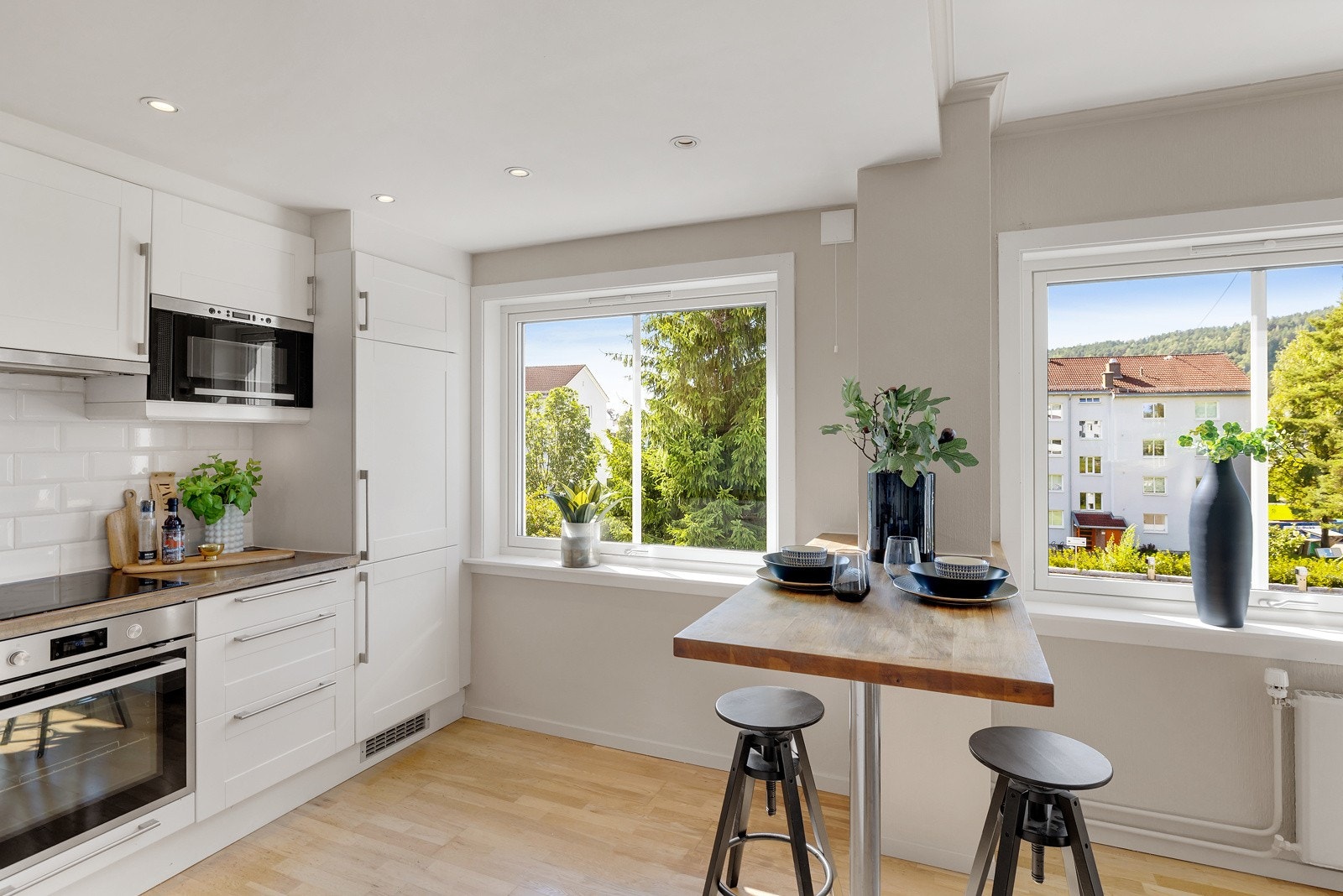 Om ønskelig er det også mulig å flytte kjøkken ut i spisestue for å lage ekstra soverom. Galleribilde