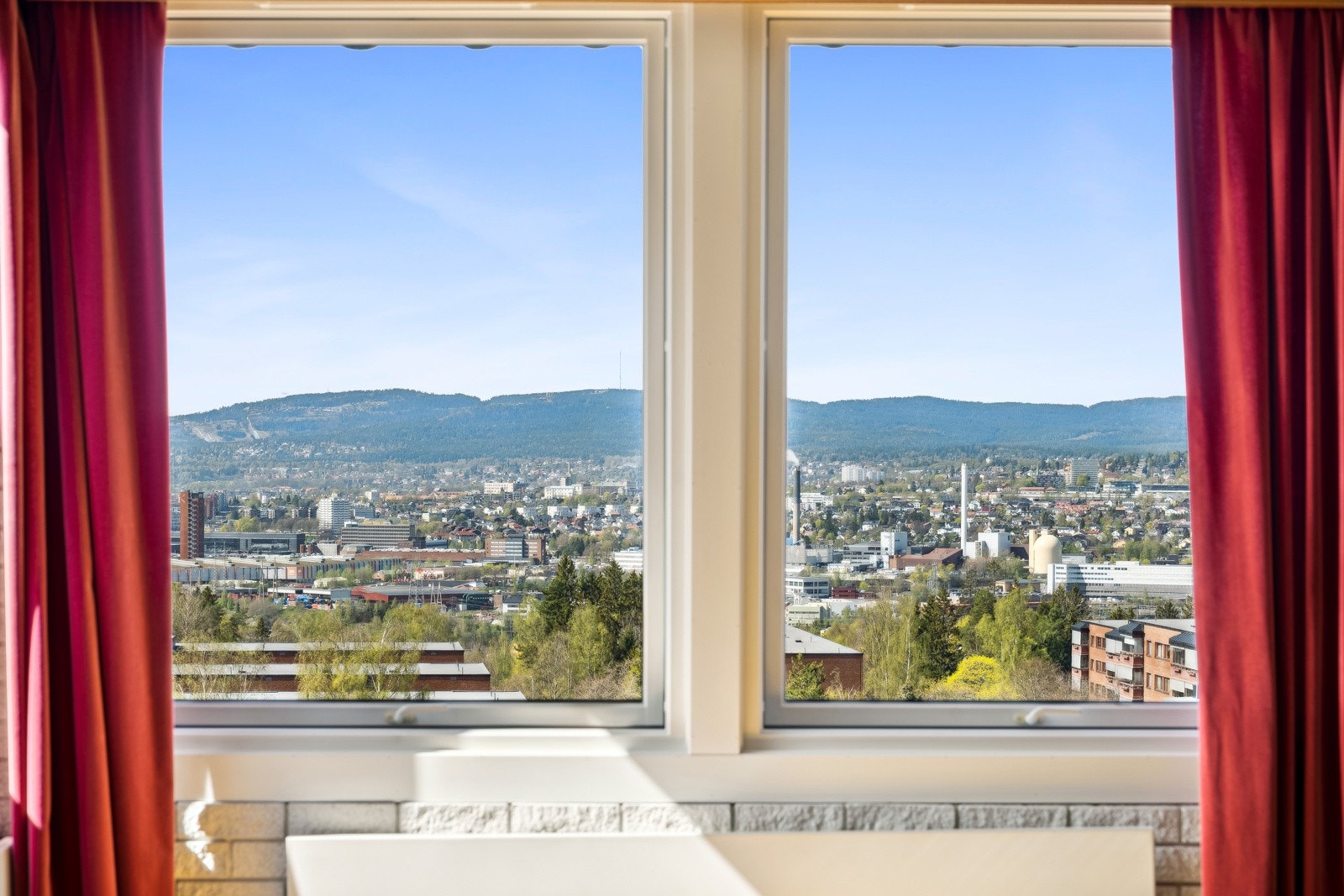 Utsikt fra stuen Galleribilde