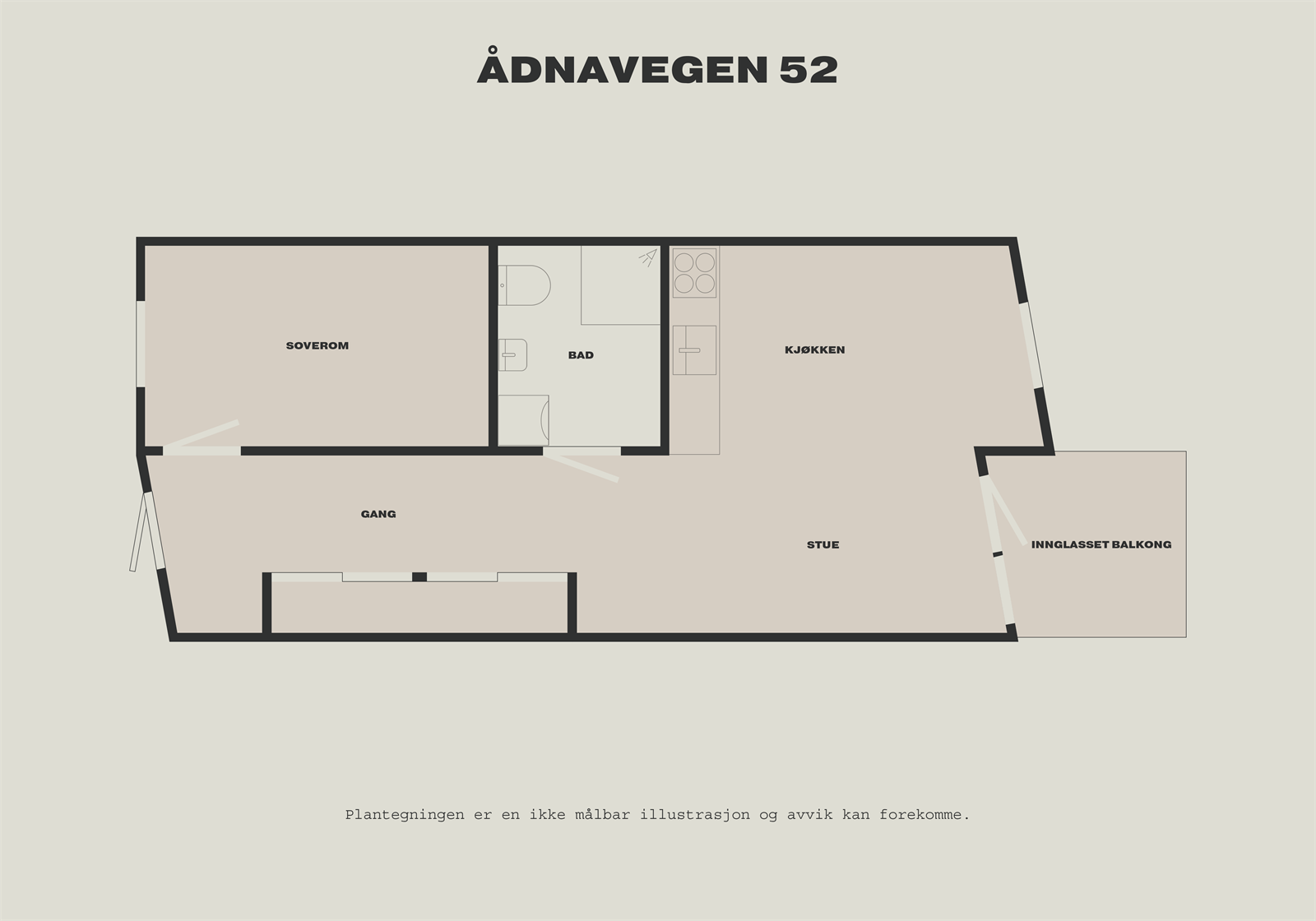 Planskisse Galleribilde