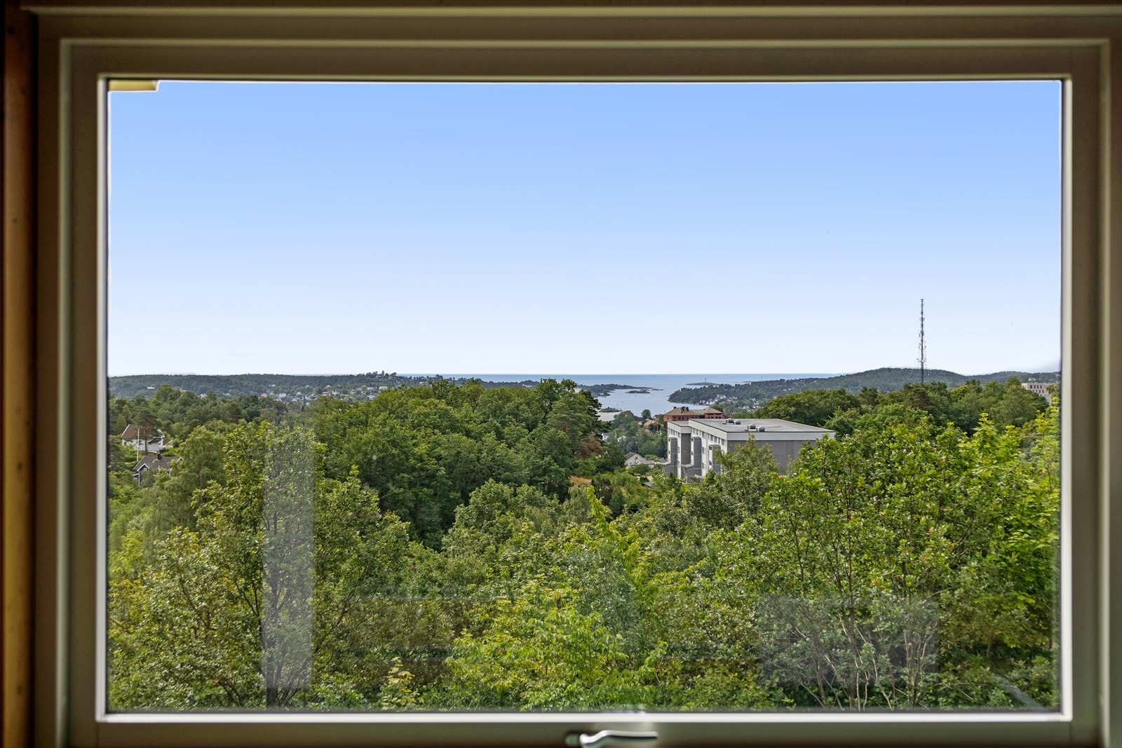 Utsikten fra kjøkkenet. Galleribilde