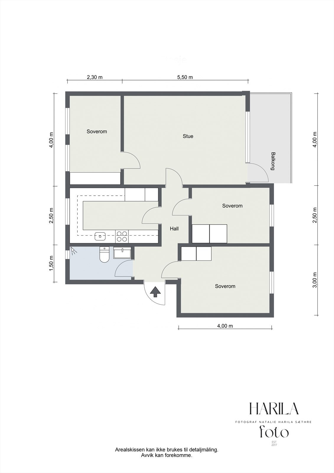 Leiligheten ligger i byggets 4.etasje og inneholder: Gang(6,7m²), bad(4,7m²), soverom(12,1m²), soverom(8,5m²), soverom(8,2m²), stue(22,8m²), kjøkken(8,1m²) Galleribilde