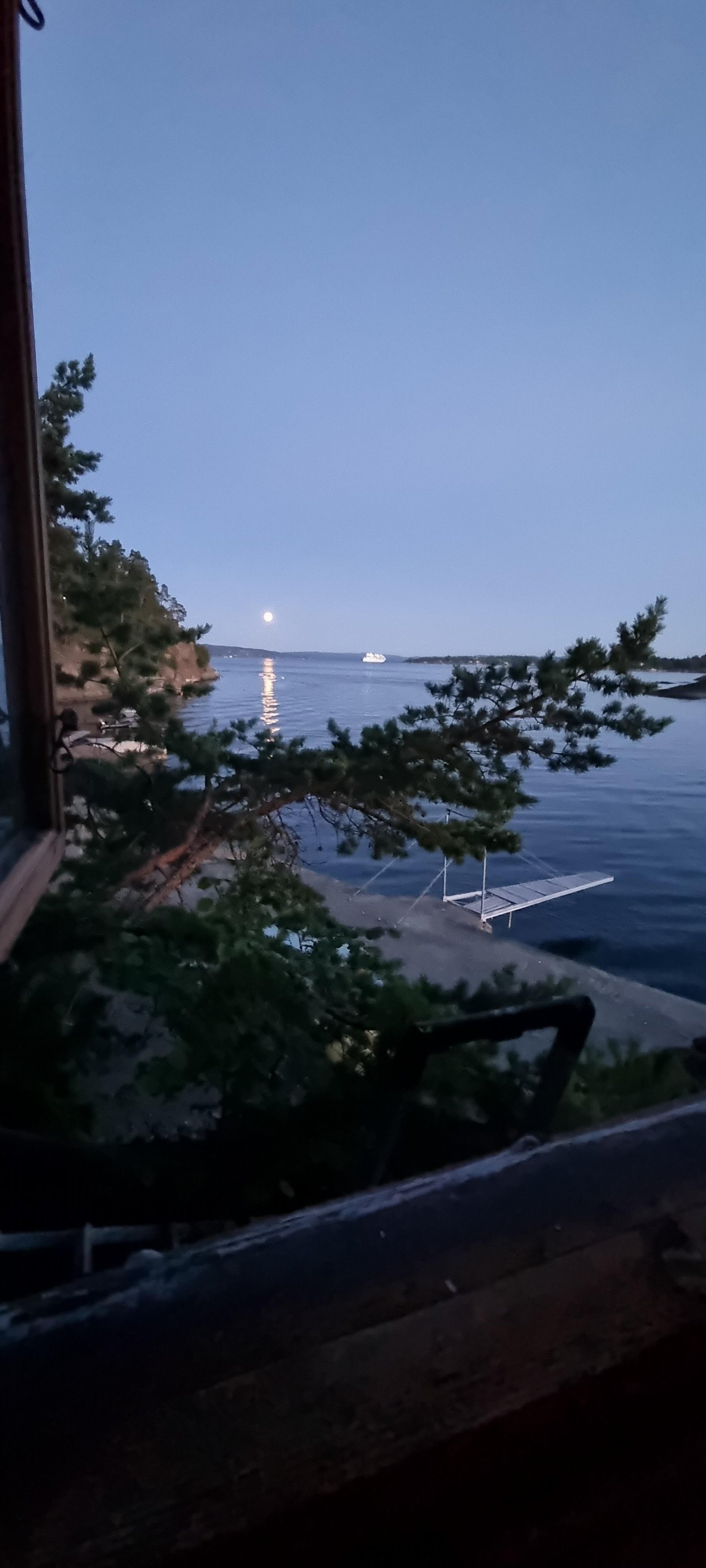 Utsikt mot innseilingen til Oslo Galleribilde