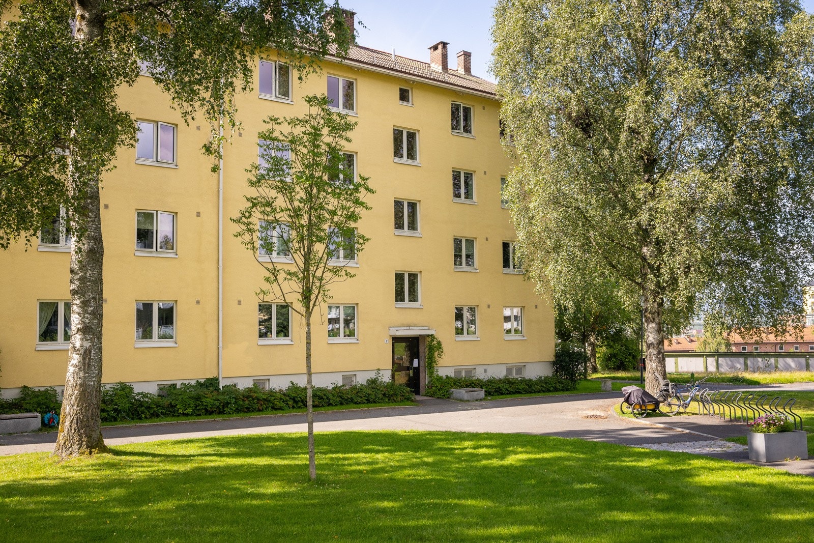 Keyserløkka er snart det eneste sentrumsnære området i Oslo som fortsatt har god plass mellom bygningene. Galleribilde