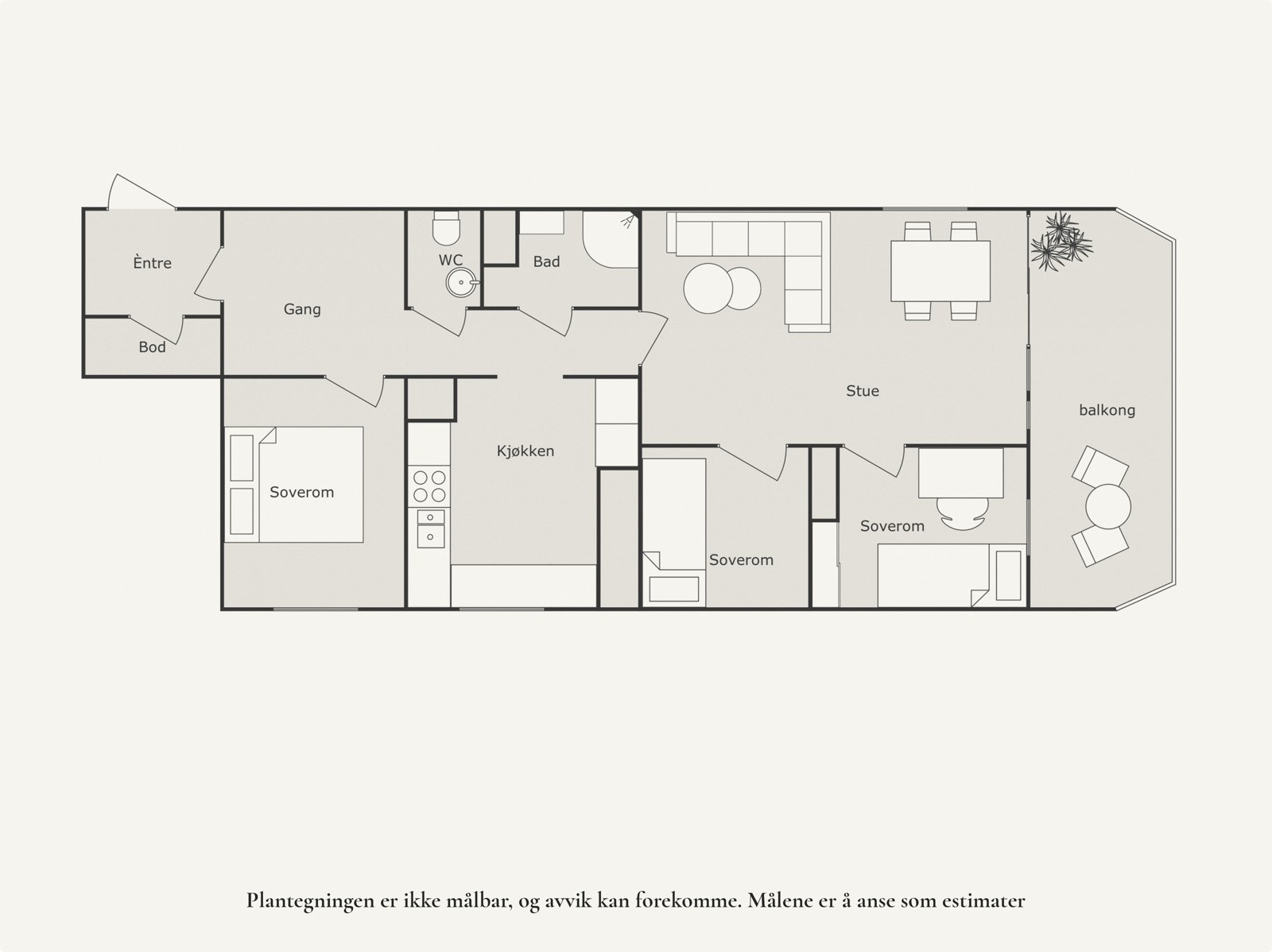Plantegning. Galleribilde