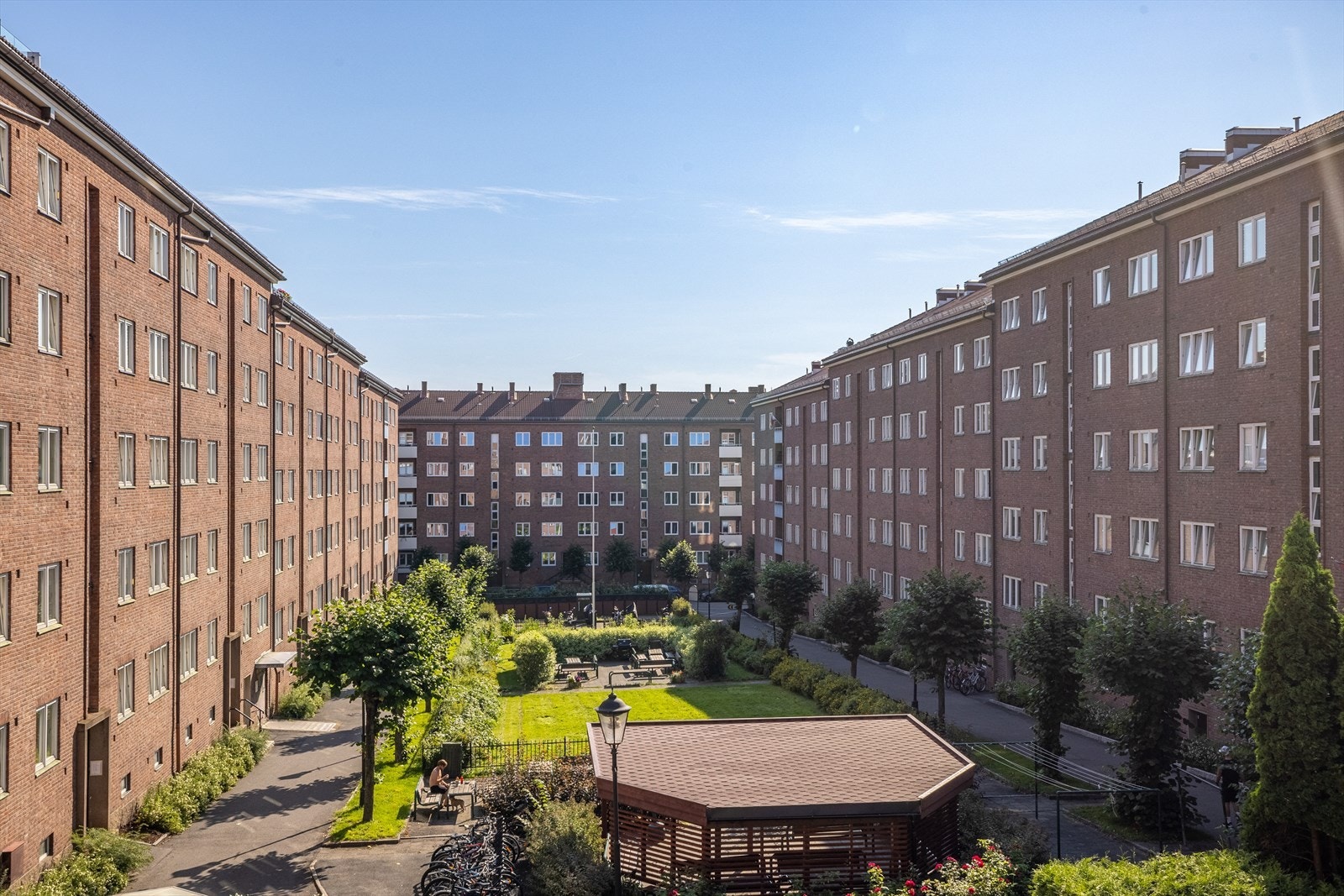 Herlige fellesarealer for borettslagets beboere Galleribilde