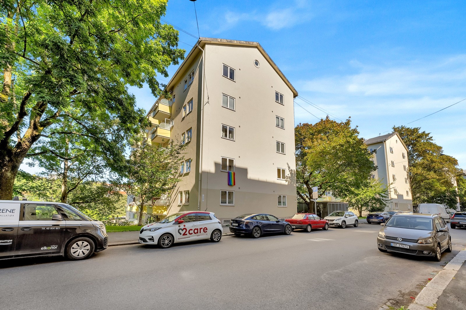 Sentral og tilbaketrukket beliggenhet Galleribilde