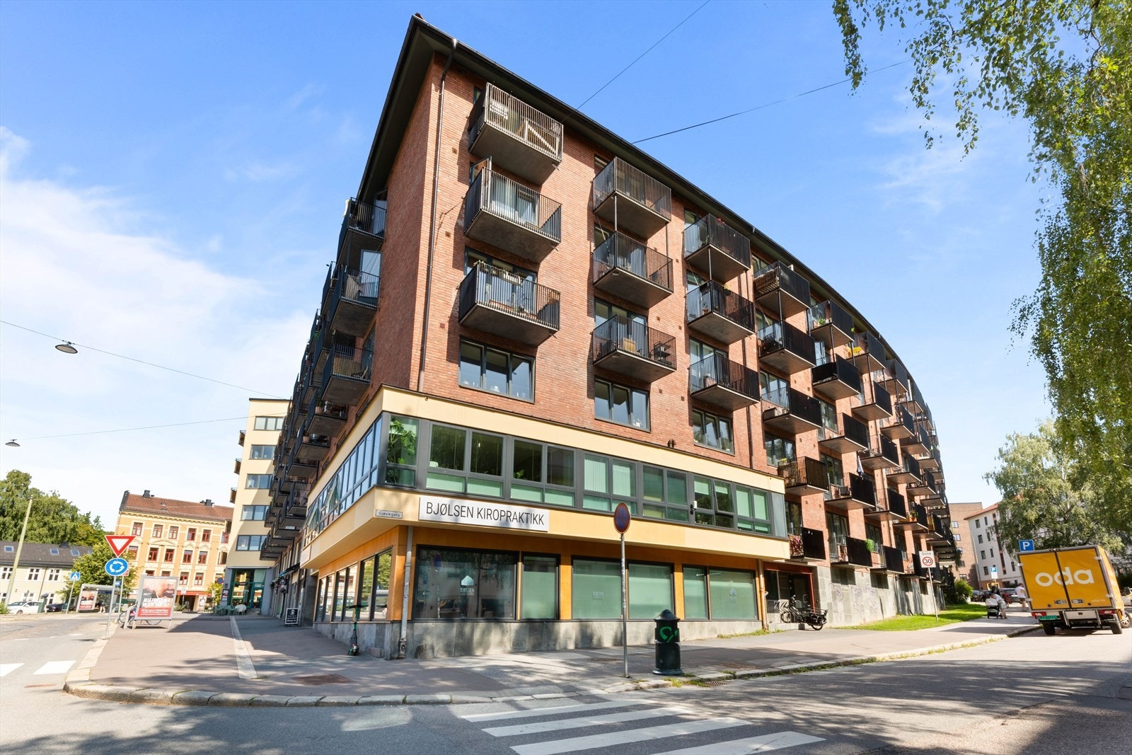 Flott fasade. Galleribilde