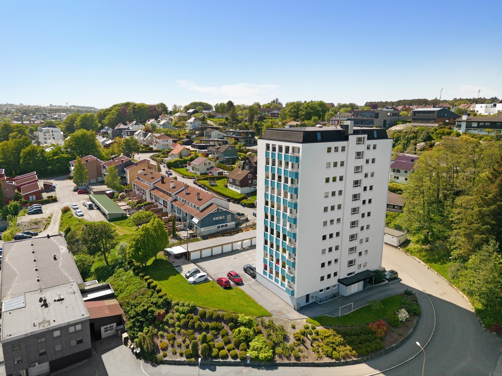 Omgivelsene skaper høy trivsel og bokvalitet. Galleribilde