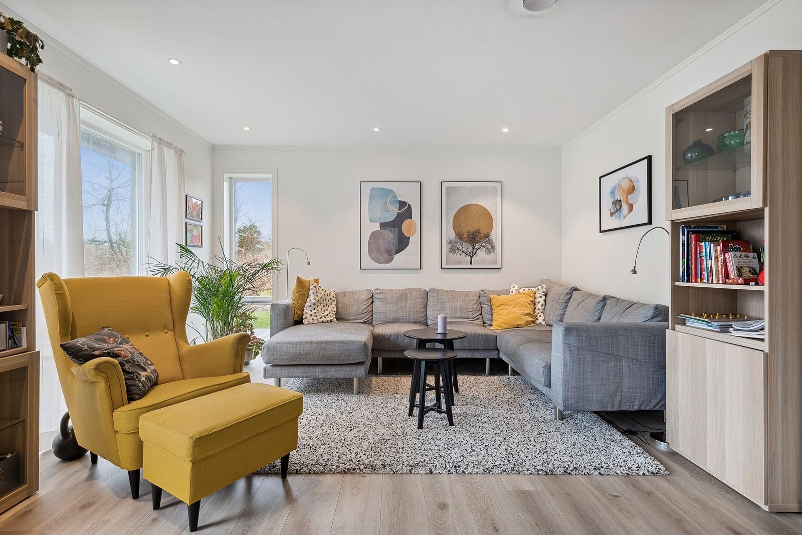 Åpen stue/ kjøkkenløsning Galleribilde