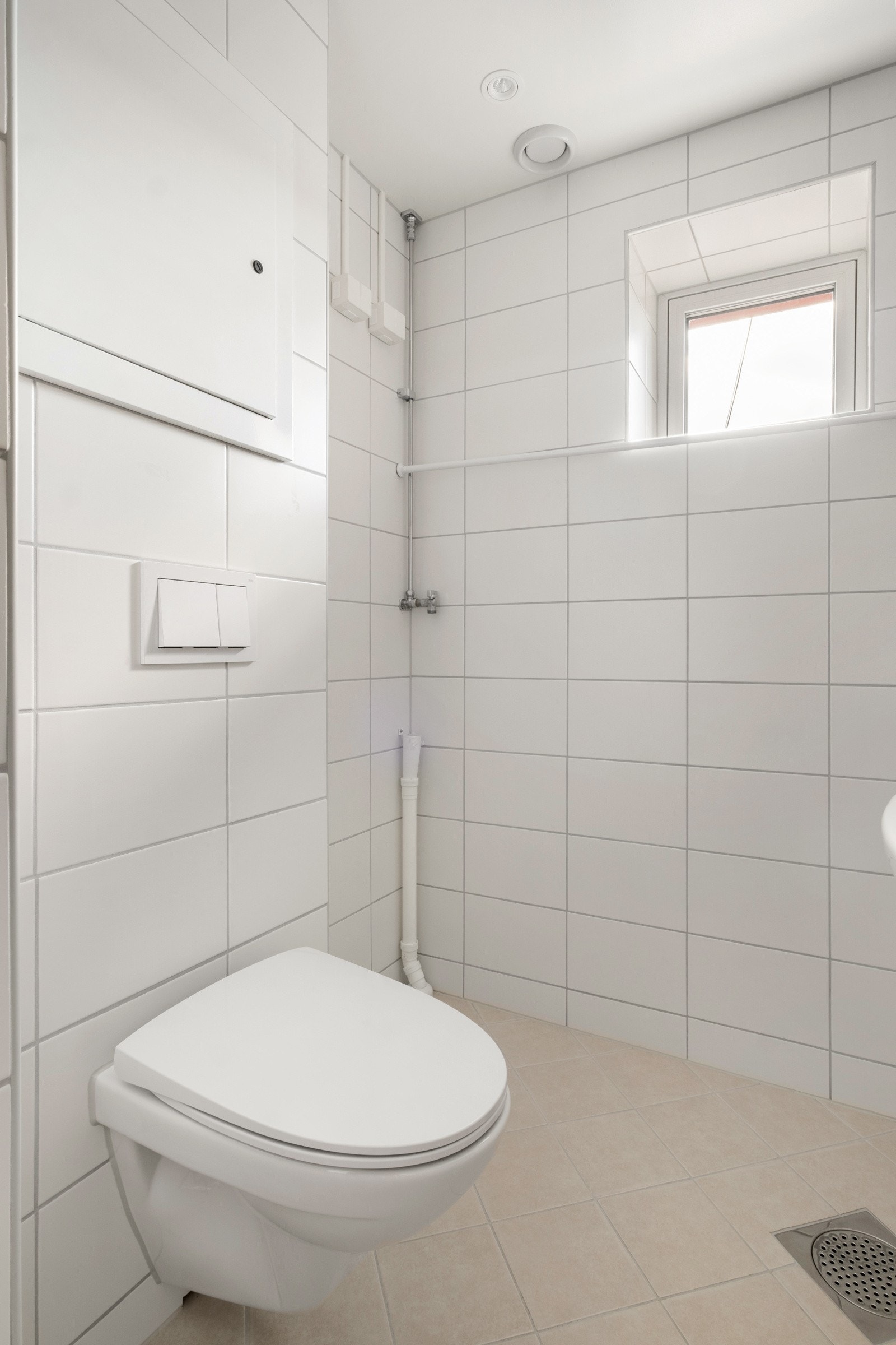 Badet ble pusset opp i regi av borettslaget. Det foreligger ferdigattest på disse fra 2019. Galleribilde