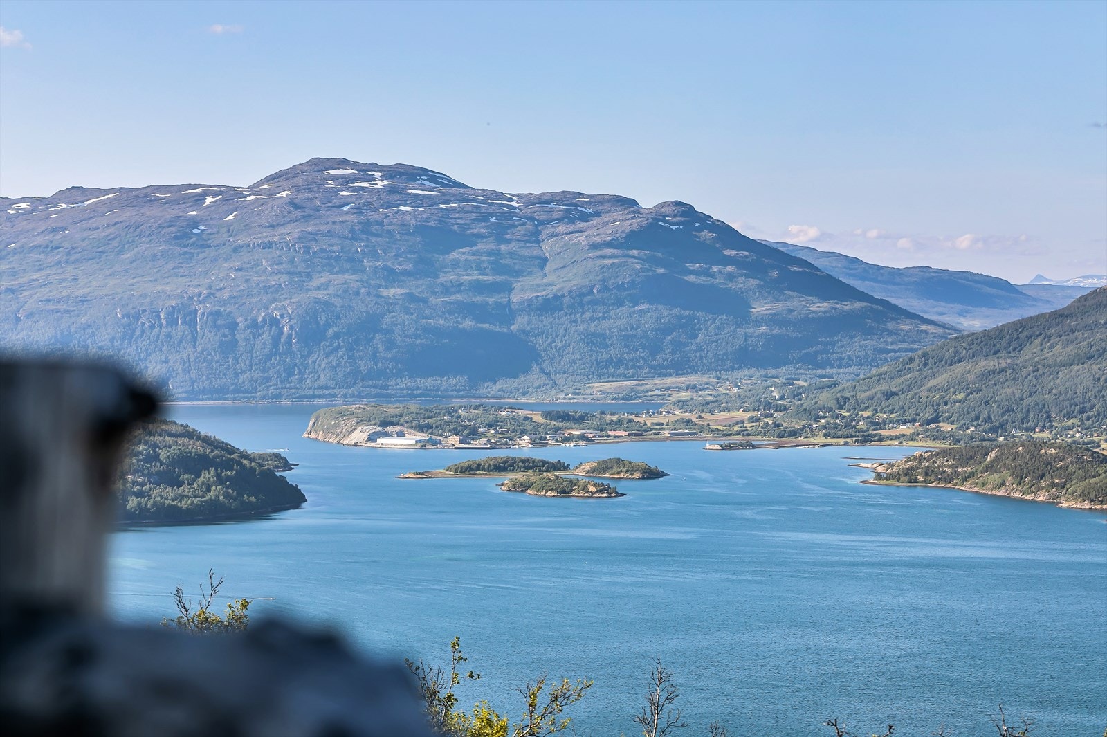 Utsikt mot Medby Galleribilde
