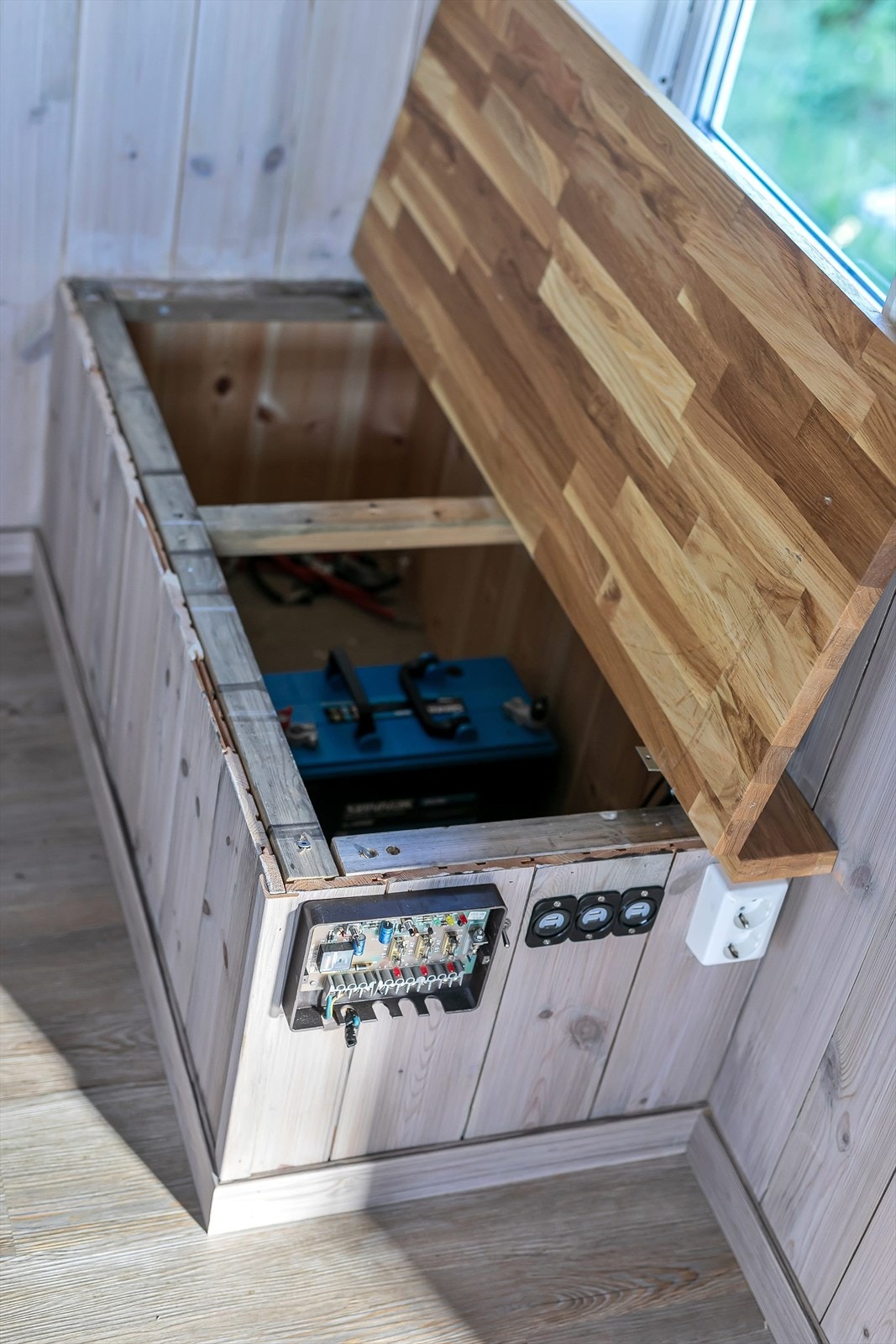 Batteri i gang Galleribilde