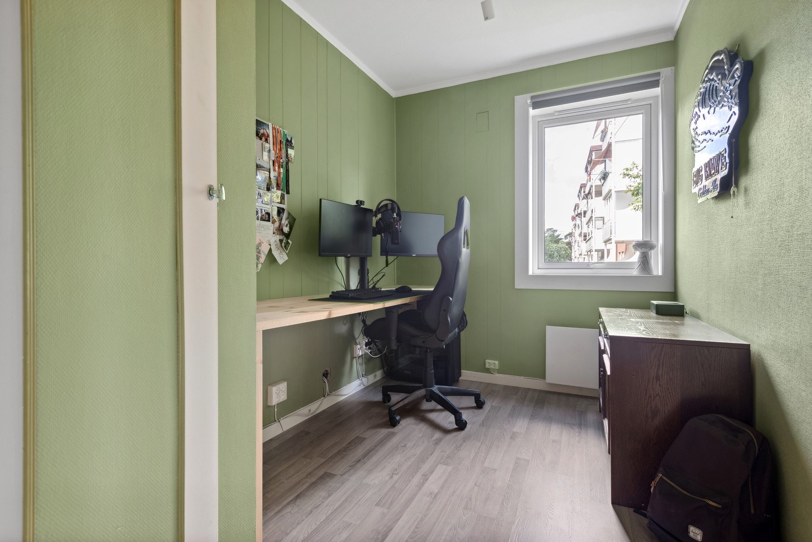 Soverom 2 er et fint barnerom/gjesterom/kontor Galleribilde