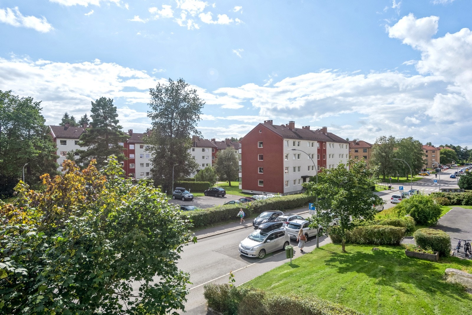 Utsyn fra balkongen. Galleribilde