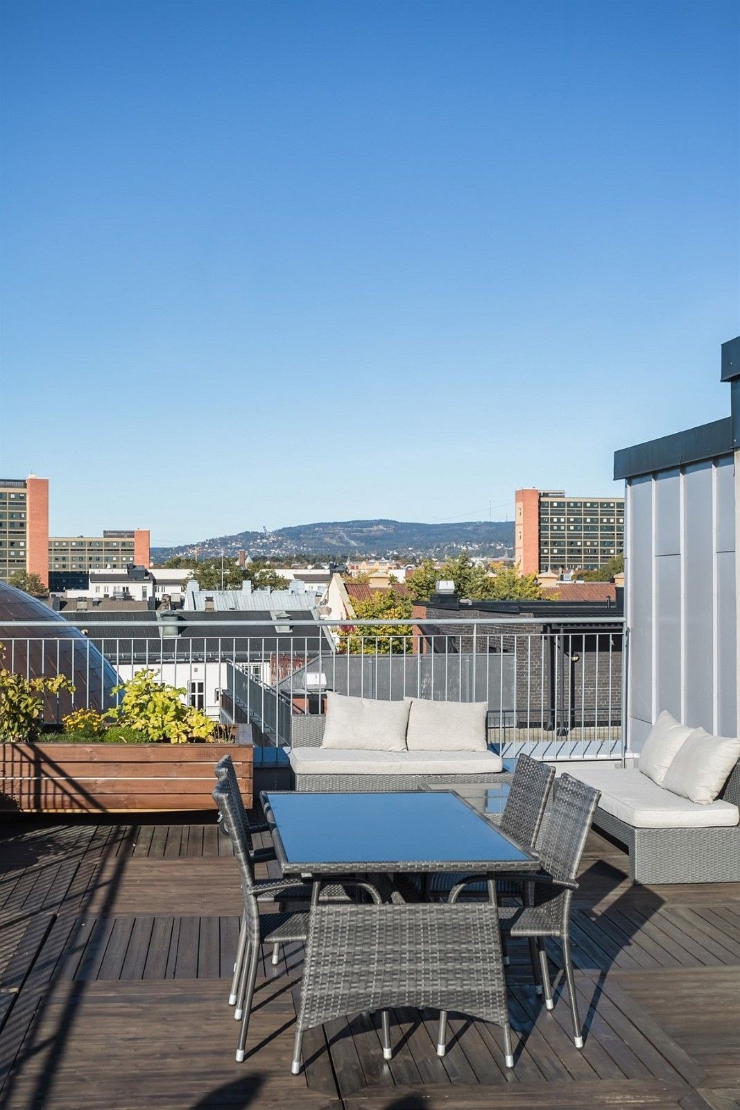 Felles takterrasse Galleribilde