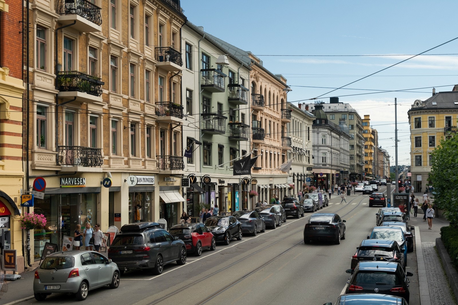 Nærområde - Bogstadveien. Galleribilde