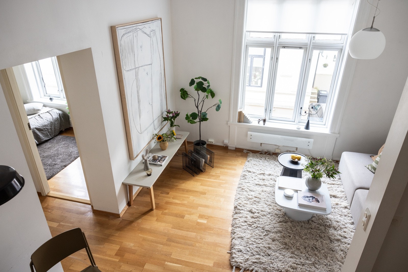 Fantastisk himlingshøyde på ca. 3,06 meter. Galleribilde