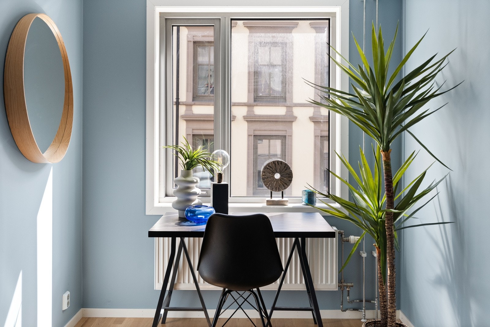 Her har du mulighet til å skape ditt eget hjemmekontor. Galleribilde