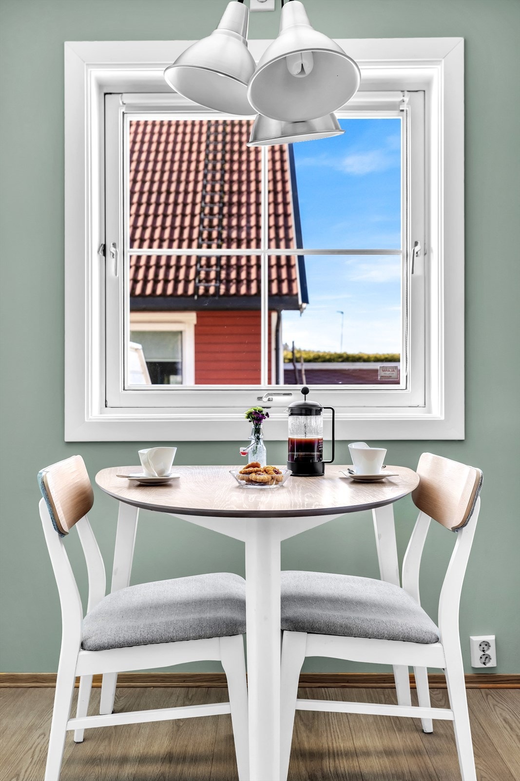 Her kan hyggelige morgener med kaffekoppen nytes. Galleribilde