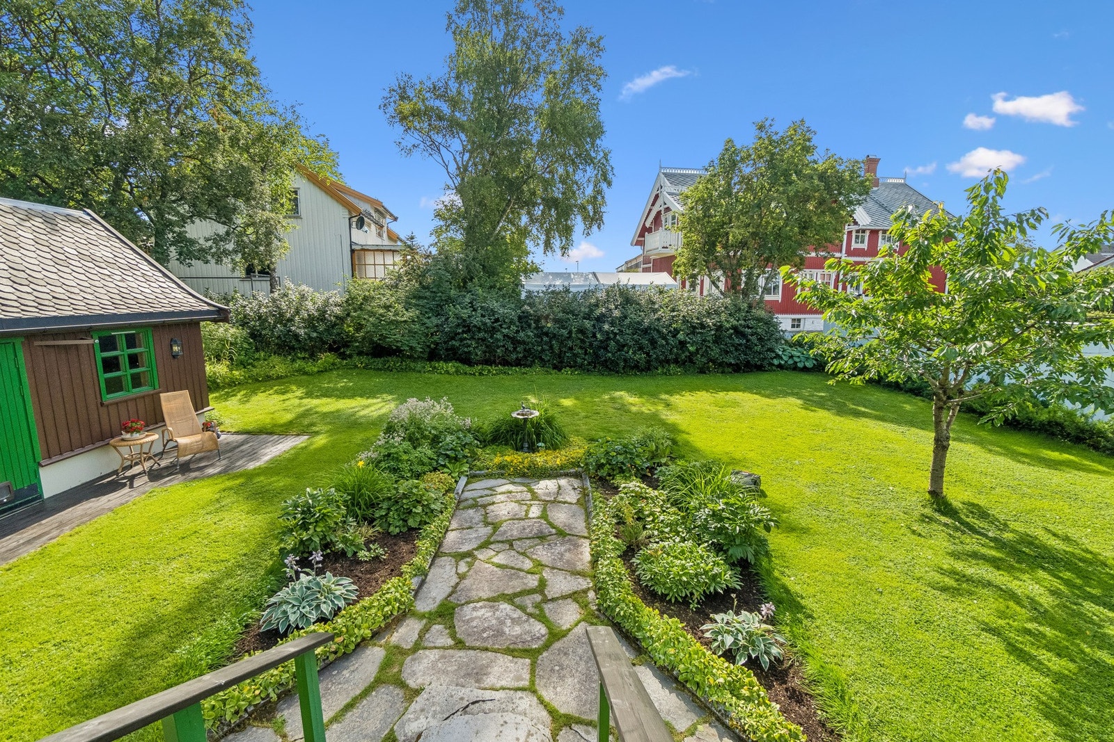 Hage/uteområde Galleribilde