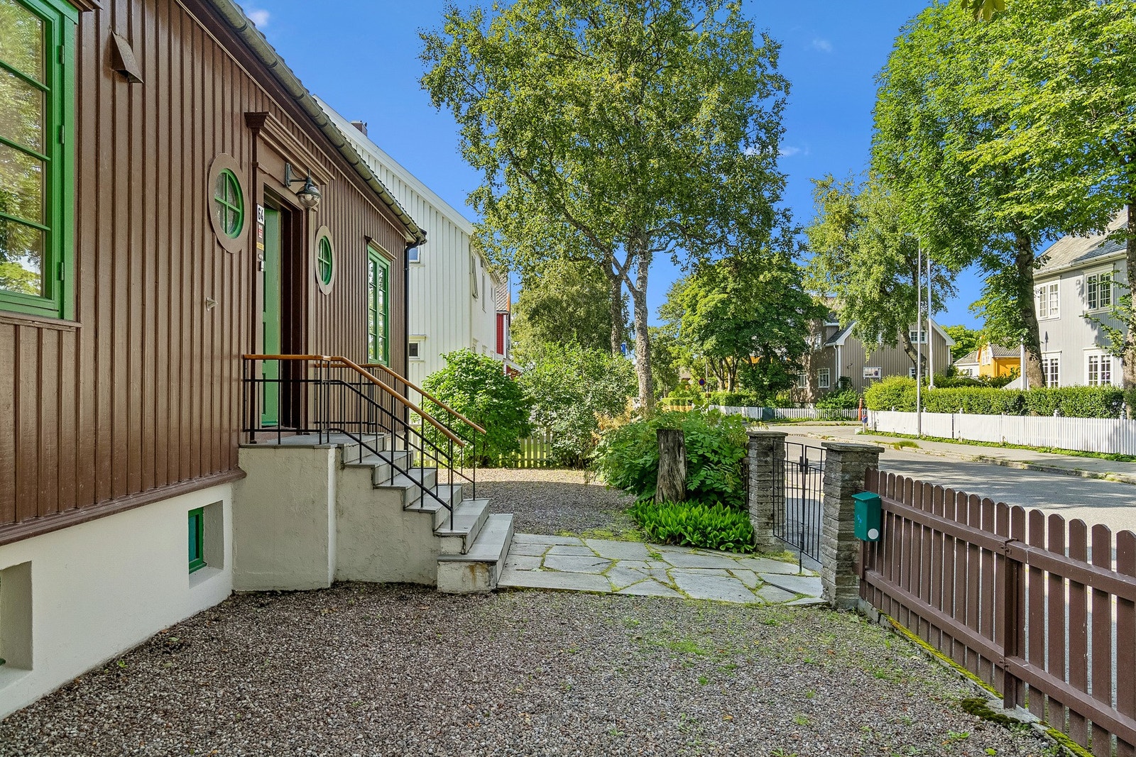 Inngangsparti Galleribilde