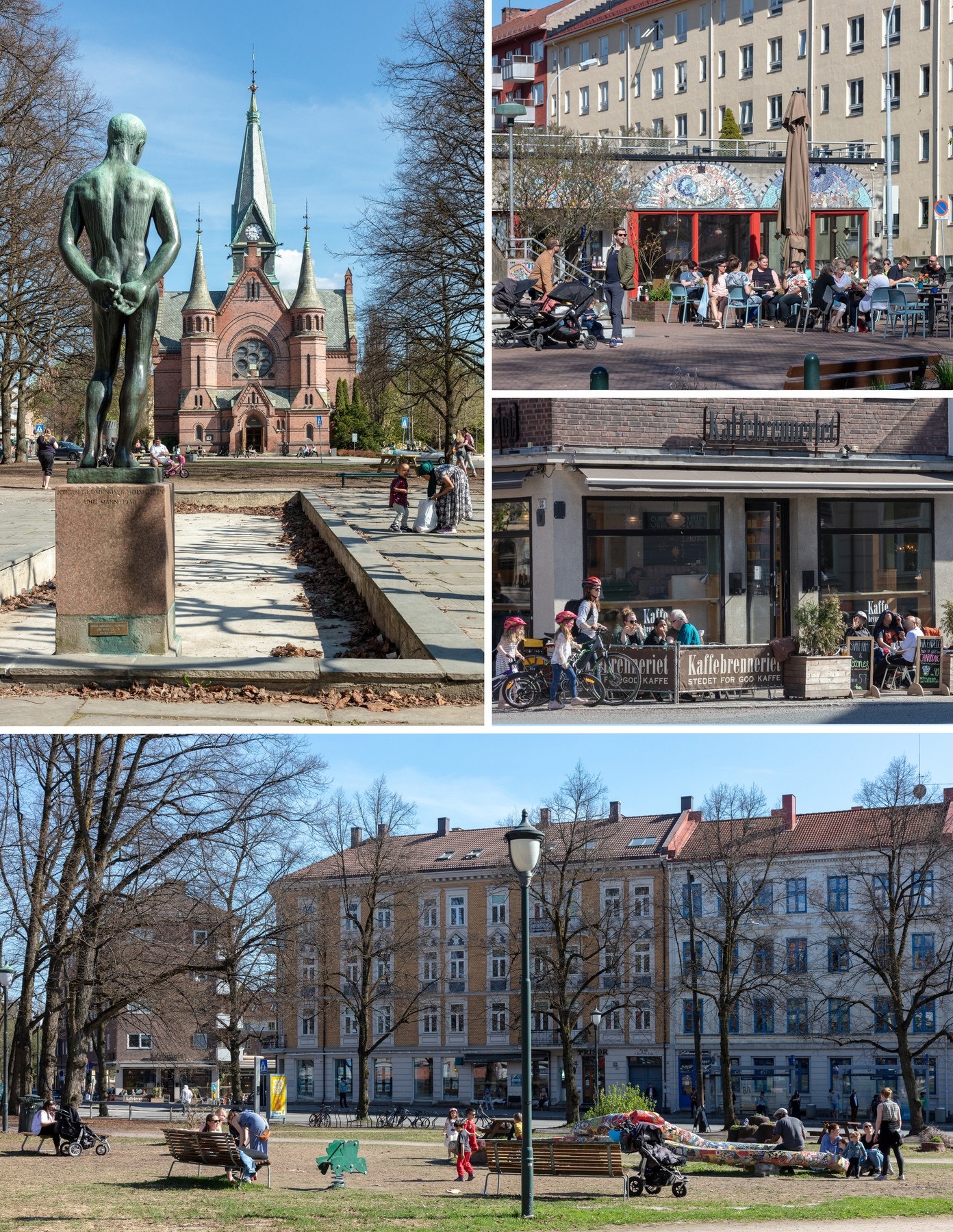 Nærområdet rundt leiligheten er fantastisk flott. Her kommer et lite utdrag. Dette er fra Bjølsen. Galleribilde
