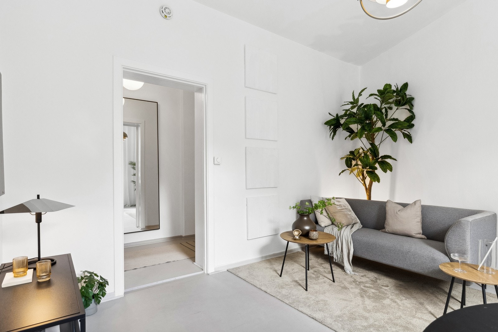 Stue og gang Galleribilde