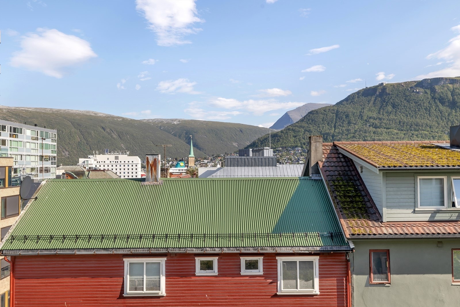 Nydelig utsikt fra leiligheten. Galleribilde