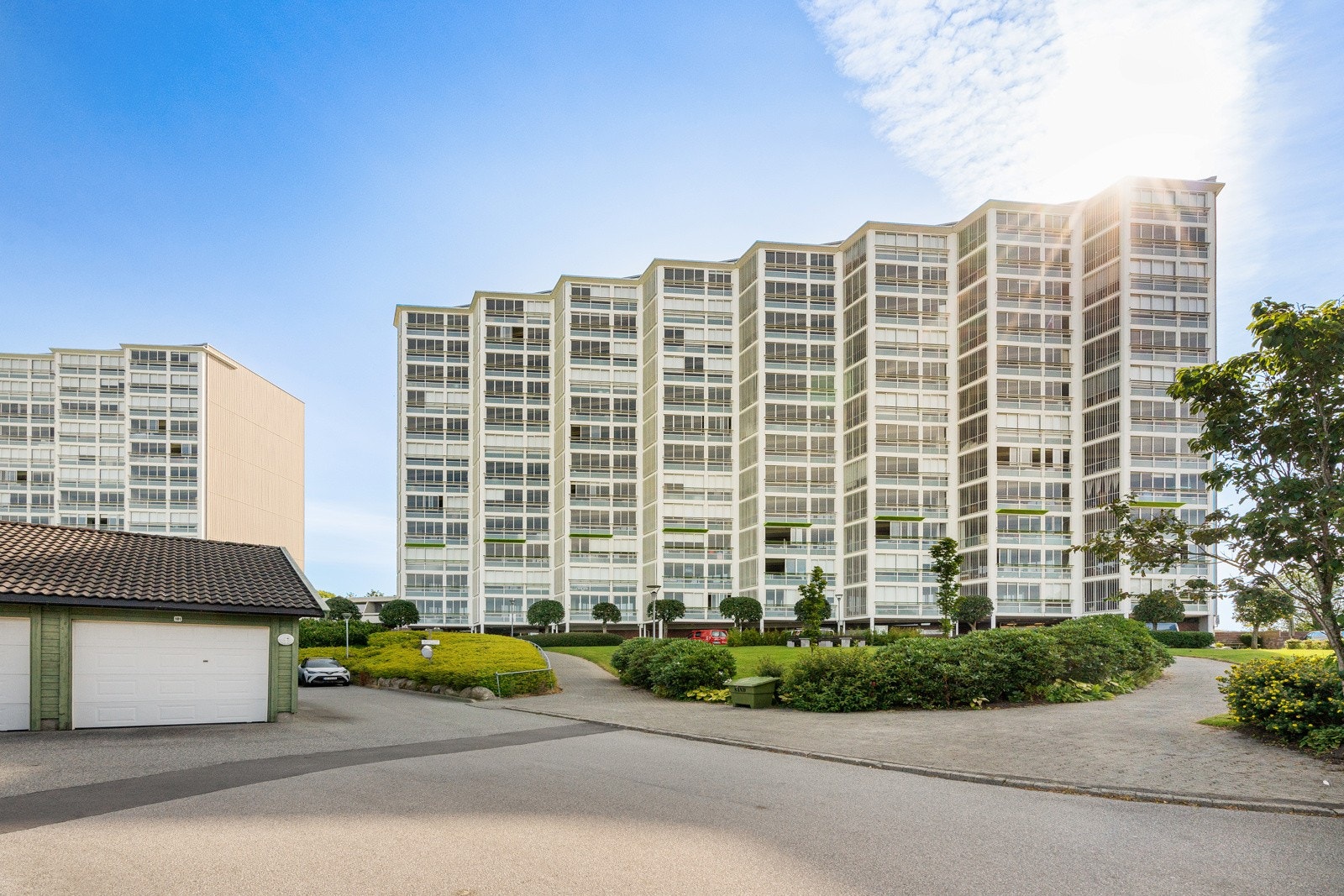 Uteområdene er velstelt Galleribilde