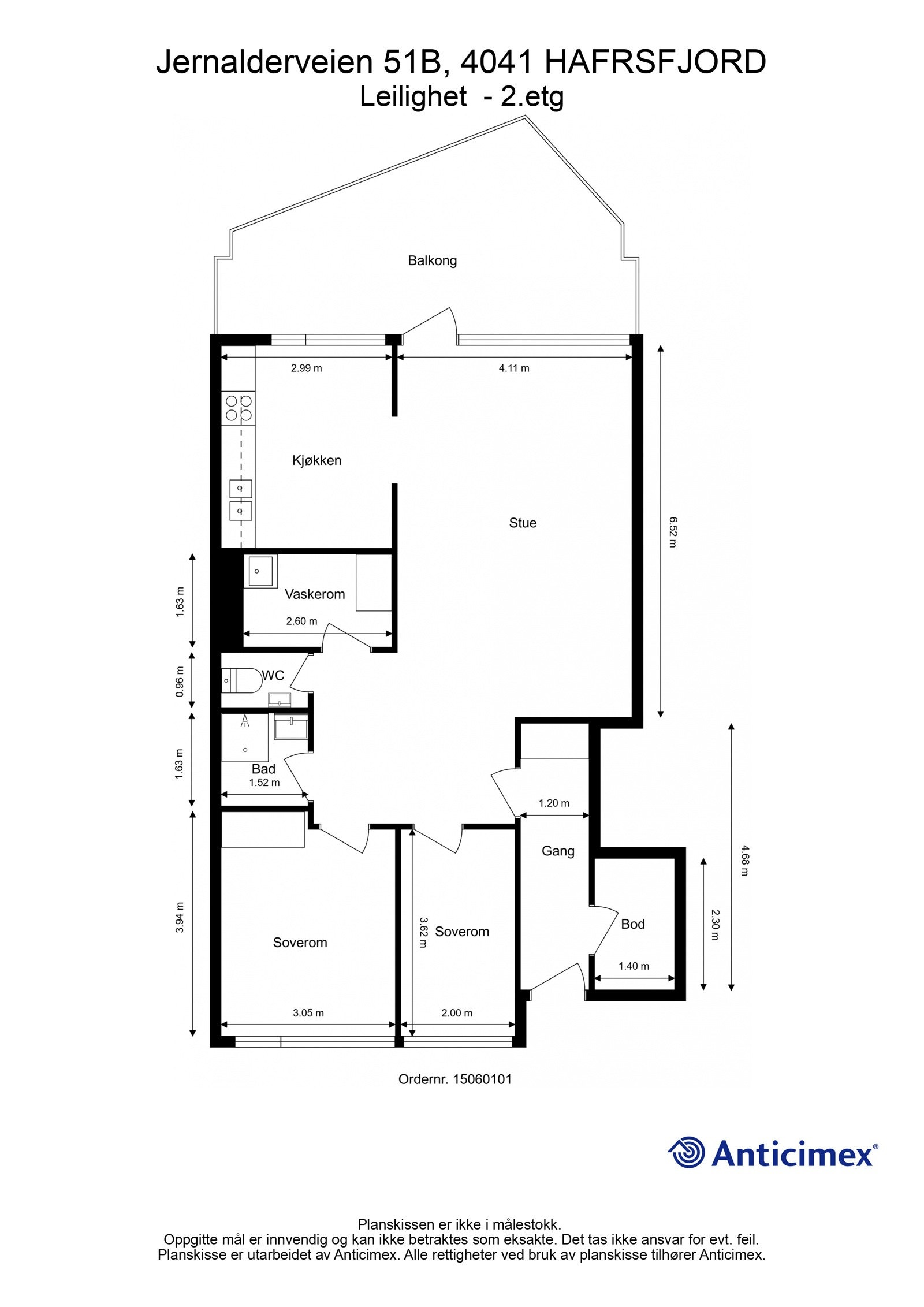 Planskisse Galleribilde