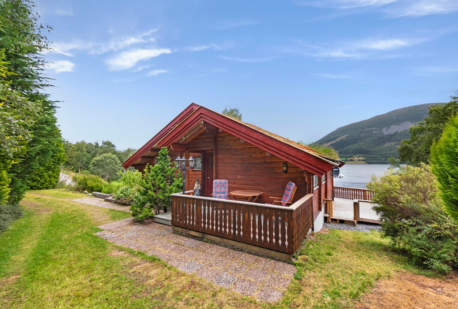 Hytte fra 1999 med fin beliggenhet i Skorgen Galleribilde