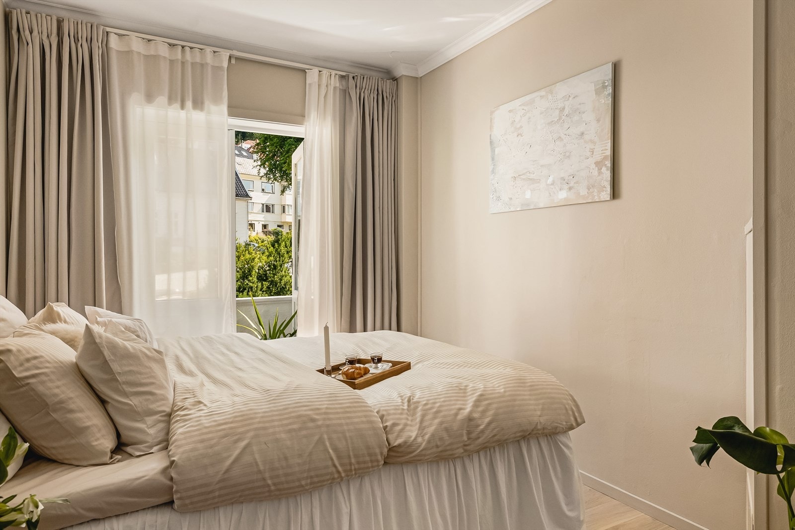 På soverommet er det lett å finne roen! Galleribilde